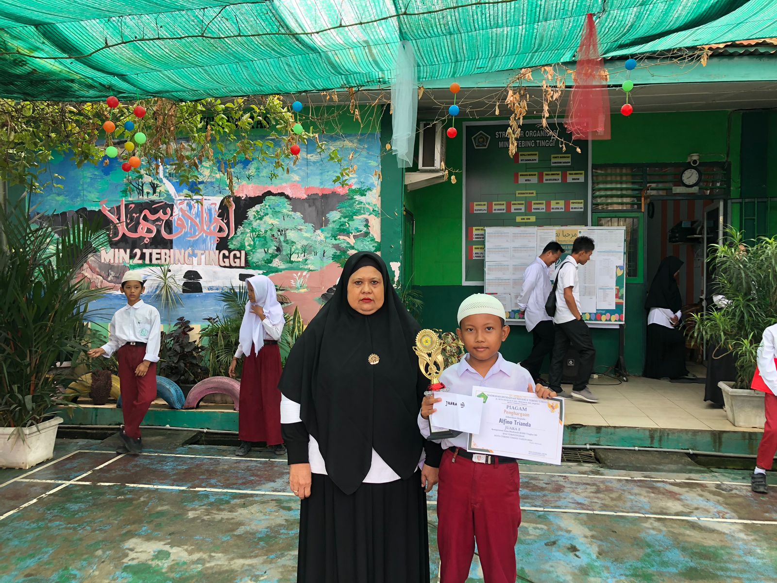 Siswa MIN 2 Tebing Tinggi Mendapat Juara III KSM Tingkat Kabupaten Kota