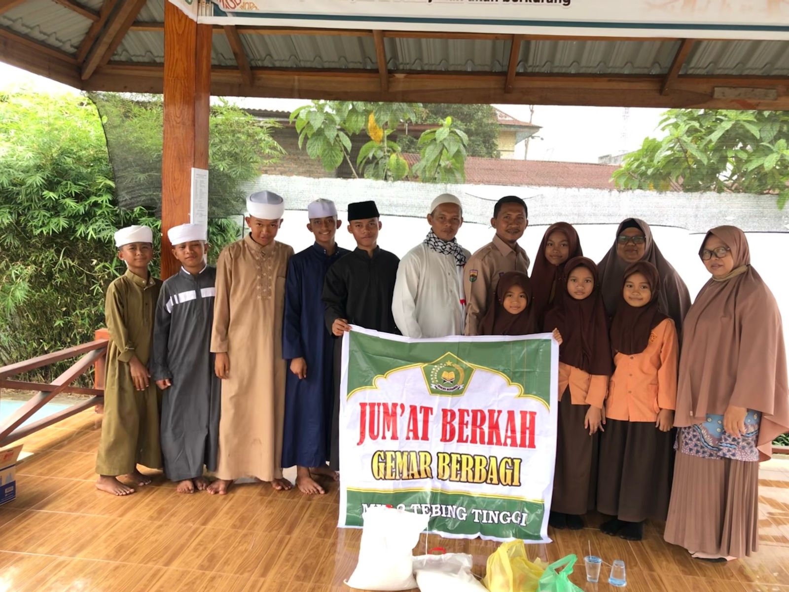 Sambut Bulan Suci Ramadhan,MIN 2 Tebing Tinggi Gelar Kegiatan Amal,Kunjungi PONPES Asbabul Rahmah.